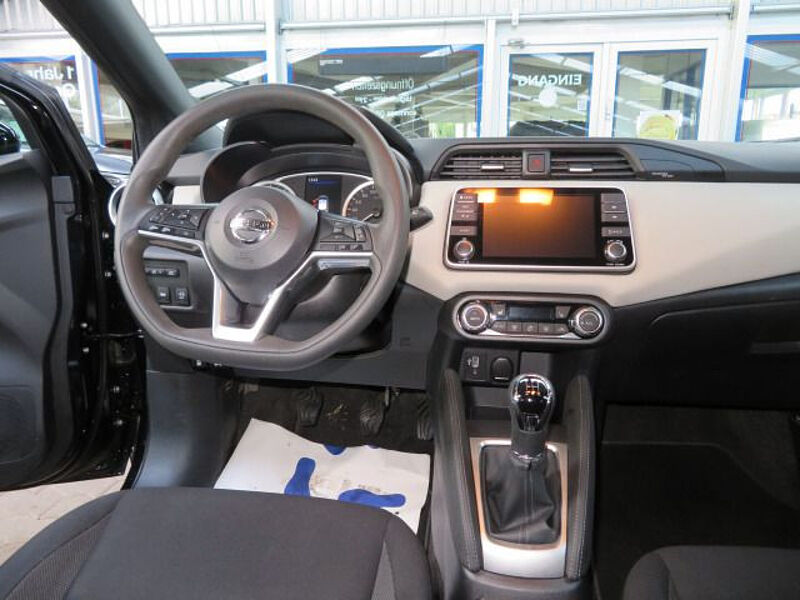 Nissan Micra Acenta, Navi, Winterp, Klimaautom,1.Hand